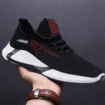 Men’s Breathable Mesh Sports Shoes Lightweight Comfort Running Sneakers Casual Non-Slip Low-Top Trainers