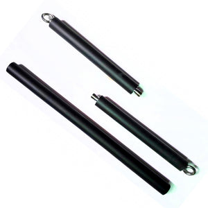 Gym Equipment Handle with Bearing Ring | Steel Pilates Stick Bar | Fitness Training Handle for Home Workout & Resistance Bands
