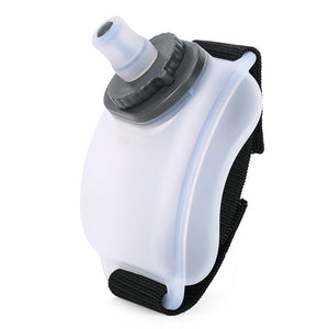 Outdoor Cycling & Running Wrist Water Bottle | Portable Sports Cup for Fitness, Marathon, and Gym Training | 200ml Silicone Bottle