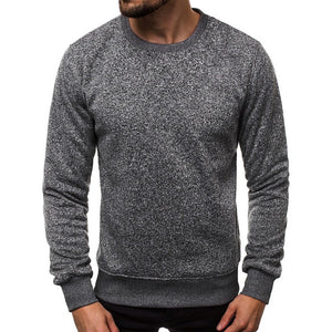 Autumn Winter Solid Hoodies – Men’s Cotton-Polyester Sweatshirts, Comfortable & Casual