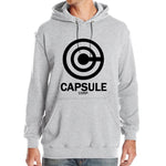Capsule Corp Hoodies – Men’s Hip Hop Sweatshirts, Printed Cotton-Polyester Blend with Hood