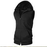 Sleeveless Men’s Hoodies – Cotton Gym & Casual Hooded Tank Tops for Summer and Workouts