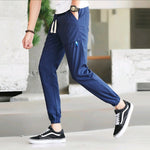 Men’s Harlan Overalls – Cotton Casual Nine-Length Pants with Belt, Stylish Autumn Cone Trousers