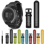 Sports Silicone Watch Band Soft, Durable & Comfortable Replacement Strap for All Watches