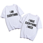 Couples Matching Short Sleeve T-Shirts – Cotton Casual His & Hers Tees, Summer Love Outfit