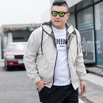 Bomber Jacket for Men Fashion Parka | Stylish Embroidered Loose Fit Jacket Casual Streetwear