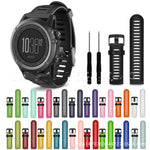Sports Silicone Watch Band Soft, Durable & Comfortable Replacement Strap for All Watches