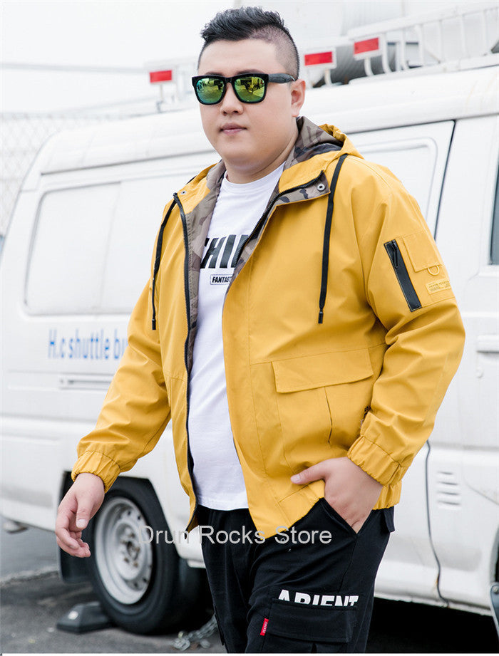 Bomber Jacket for Men Fashion Parka | Stylish Embroidered Loose Fit Jacket Casual Streetwear