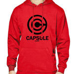 Capsule Corp Hoodies – Men’s Hip Hop Sweatshirts, Printed Cotton-Polyester Blend with Hood