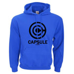 Capsule Corp Hoodies – Men’s Hip Hop Sweatshirts, Printed Cotton-Polyester Blend with Hood