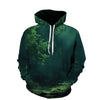 Beach Maple Leaf Couples Hoodies – Casual Sport Sweaters for Men & Women, Long Sleeve Round Neck