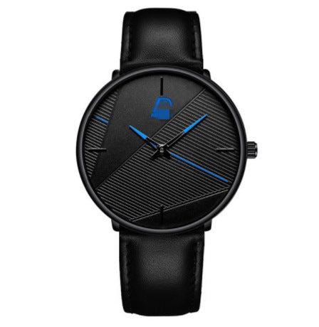 High-End Waterproof Quartz Watch for Men – Alloy Strap, Mineral Glass, 40mm Round Dial