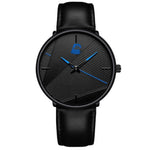 High-End Waterproof Quartz Watch for Men – Alloy Strap, Mineral Glass, 40mm Round Dial