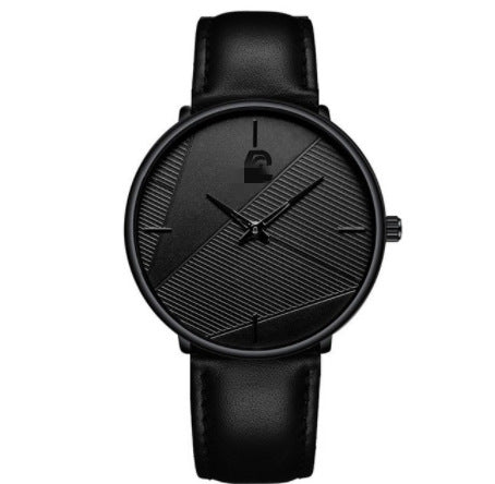 High-End Waterproof Quartz Watch for Men – Alloy Strap, Mineral Glass, 40mm Round Dial