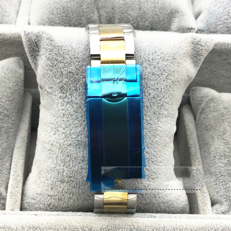 Watch Accessories Water Ghost Solid Case – Steel Shell, Sapphire Glass, Wear-Resistant, Case Mounted Movement