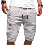Men’s Cargo Jogger Shorts Casual Military Combat Gym Shorts Summer Sports Trousers for Men