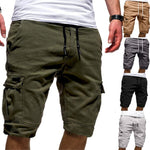 Men’s Cargo Jogger Shorts Casual Military Combat Gym Shorts Summer Sports Trousers for Men