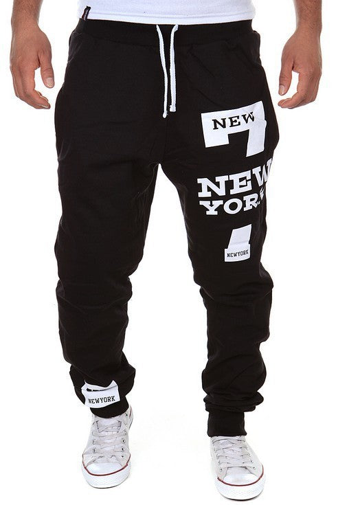 Men’s Fashion & Comfort Leisure Joggers – Cotton Casual Pants for Streetwear, Sports, and Everyday Wear