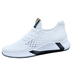 Men’s Breathable Mesh Sports Shoes Lightweight Comfort Running Sneakers Casual Non-Slip Low-Top Trainers