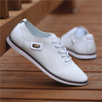 Men’s PU Leather Casual Shoes Business Loafers & Walking Sneakers Breathable Spring Footwear for Office & Outdoor Style