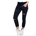 Men’s Casual Cotton Nine-Length Pants High Waist Slim-Fit Pencil Pants Daily Wear Stretch Trousers Street Style Casual Bottoms