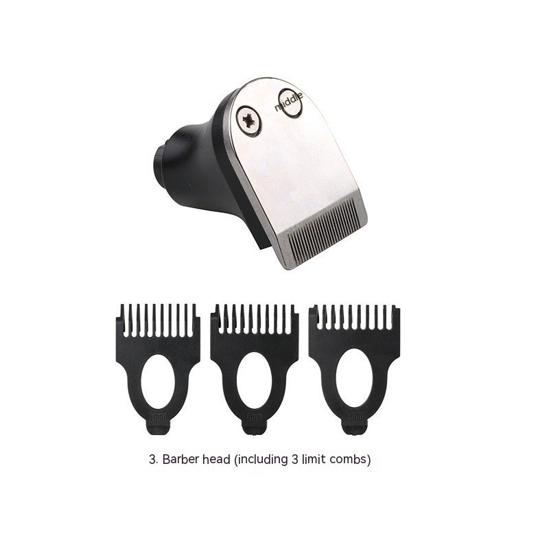 Multifunctional Shaver Universal Accessories Hair Clipper Replacement Cutter Head & Combs