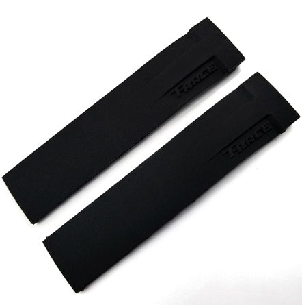 Waterproof Silicone Watch Strap for Men Sports Replacement Band for Racing, Electric Bicycle, and Casual Watches