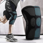 Sports Knee Pads for Men & Women | Knitted Compression Knee Support | Breathable Fitness & Running Protection Gear