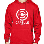 Capsule Corp Hoodies – Men’s Hip Hop Sweatshirts, Printed Cotton-Polyester Blend with Hood
