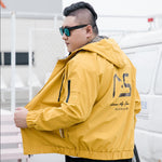 Bomber Jacket for Men Fashion Parka | Stylish Embroidered Loose Fit Jacket Casual Streetwear