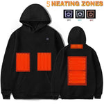 2024 Outdoor Electric USB Heating Jacket – Waterproof Windproof Heated Coat for Men & Women