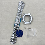Watch Assembly Accessories Dial Finger Precision Steel NH35 Watch Case Kit with Crown & Pointer