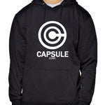 Capsule Corp Hoodies – Men’s Hip Hop Sweatshirts, Printed Cotton-Polyester Blend with Hood