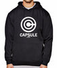 Capsule Corp Hoodies – Men’s Hip Hop Sweatshirts, Printed Cotton-Polyester Blend with Hood