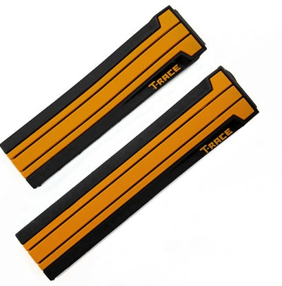 Waterproof Silicone Watch Strap for Men Sports Replacement Band for Racing, Electric Bicycle, and Casual Watches