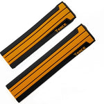 Waterproof Silicone Watch Strap for Men Sports Replacement Band for Racing, Electric Bicycle, and Casual Watches