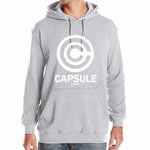 Capsule Corp Hoodies – Men’s Hip Hop Sweatshirts, Printed Cotton-Polyester Blend with Hood