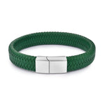 Classic Men's Leather Bracelet - Durable & Stylish Band for Everyday Wear
