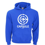 Capsule Corp Hoodies – Men’s Hip Hop Sweatshirts, Printed Cotton-Polyester Blend with Hood