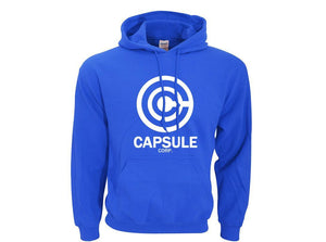 Capsule Corp Hoodies – Men’s Hip Hop Sweatshirts, Printed Cotton-Polyester Blend with Hood