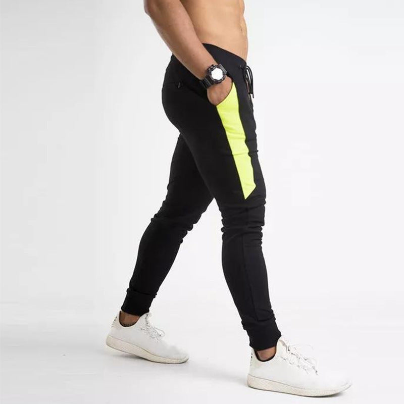 Men’s Sports Pants – Fitness Running Training Joggers, Breathable Slim Fit Workout Trousers
