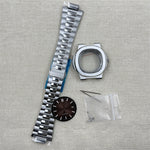 Watch Assembly Accessories Dial Finger Precision Steel NH35 Watch Case Kit with Crown & Pointer