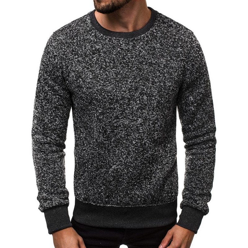 Autumn Winter Solid Hoodies – Men’s Cotton-Polyester Sweatshirts, Comfortable & Casual