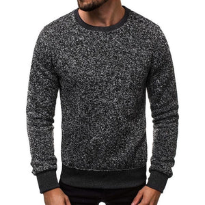 Autumn Winter Solid Hoodies – Men’s Cotton-Polyester Sweatshirts, Comfortable & Casual