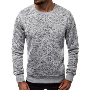 Autumn Winter Solid Hoodies – Men’s Cotton-Polyester Sweatshirts, Comfortable & Casual