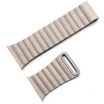 Genuine Leather Apple Watch Strap (38mm/42mm) - White, Black, Blue, Red Band