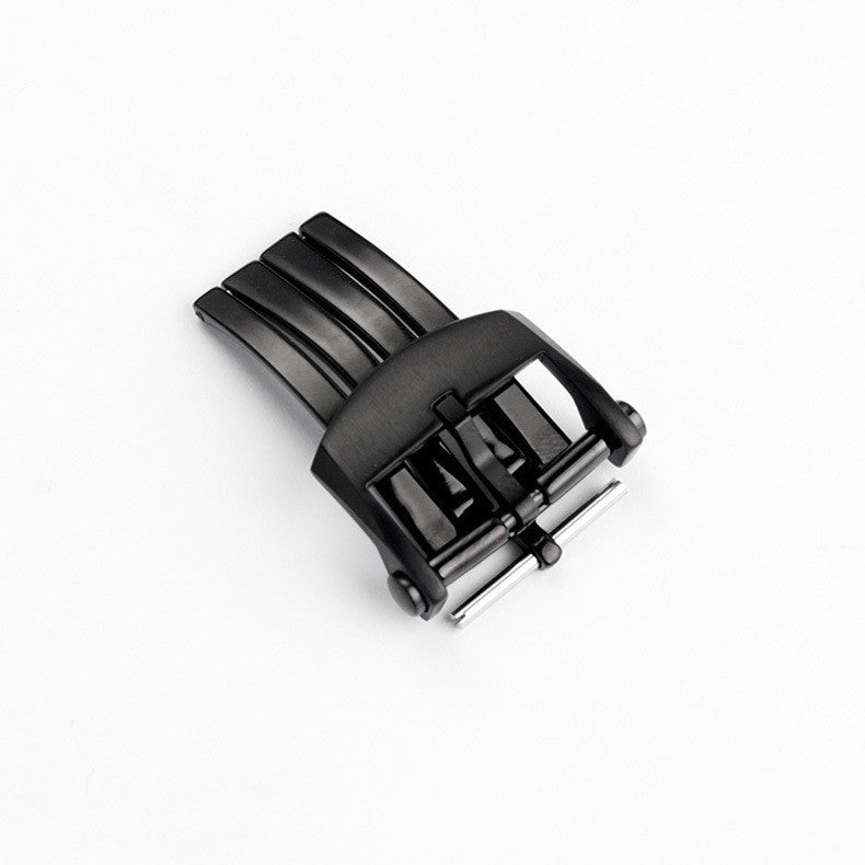 Stainless Steel Folding Watchband Buckle 20mm Watch Strap Clasp Replacement Accessory