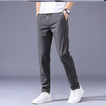 Men’s Drawstring Casual Pants  Korean Style Loose Straight Sweatpants Lightweight Summer Trousers Relaxed Fit Men’s Joggers