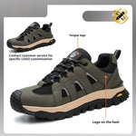 Men’s Lightweight Safety Shoes Breathable Deodorant Toe Cap Footwear for Construction & Work Sites