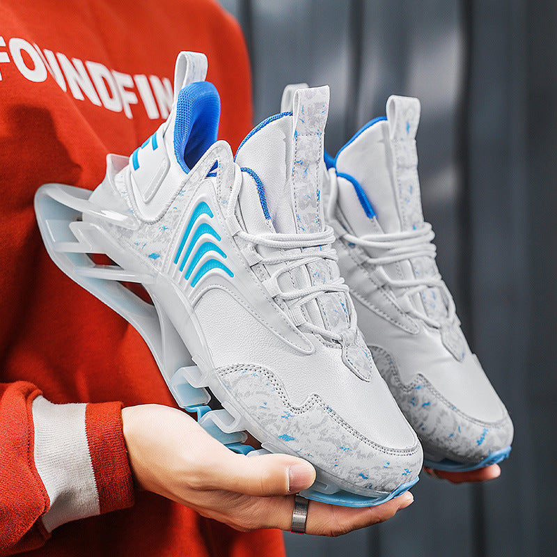 Cool Men’s Running Sneakers Breathable Mesh Sports Shoes | Anti-Skid Fashion Walking Footwear